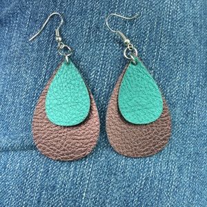 I make earrings and shirts sweatshirts etc.